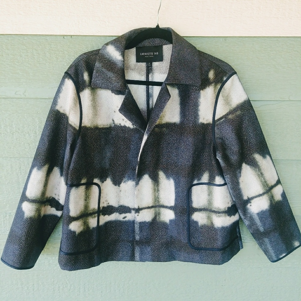 Lafayette 148 Cloudy Day Blazer